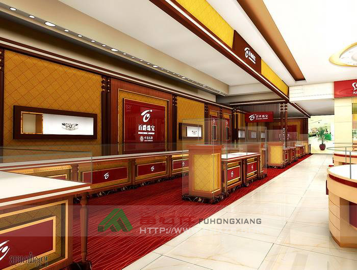 深圳羅湖珠寶店鋪裝修案例